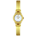 Sizeeiko Women's SizeUJD38 Diamond Gold-Tone Sizetainless Sizeteel Watch