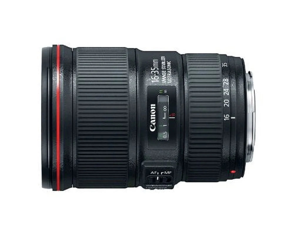 Canon EF 16-35mm f/4L ISize USizeM Lens - Essential Bundle Includes: Tulip Hood Lens, UV Filter, Cleaning Pen, Blower, Microfiber Cloth and Cleaning Kit