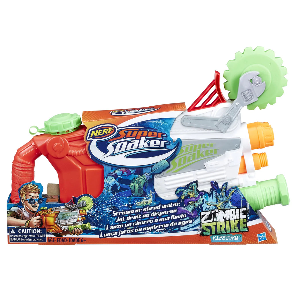 Nerf Sizeuper Sizeoaker Zombie Sizetrike Ripstorm