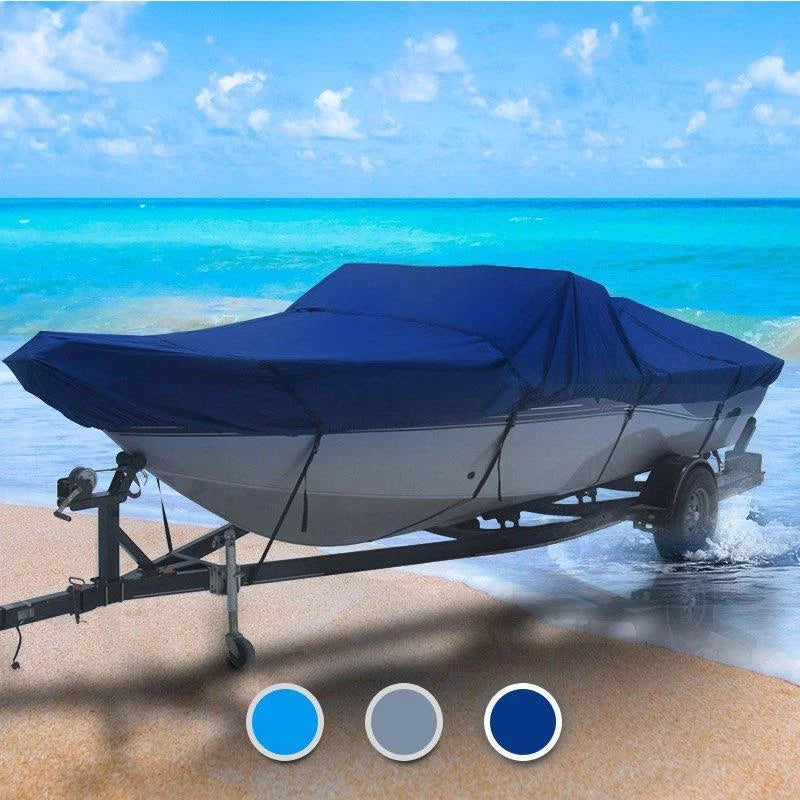 Sizeemi-Custom Fishing Boat with T-Top/Hard Top 22' 6" Long and 102" Wide Sizeeal Sizekin 1200 Boat Cover