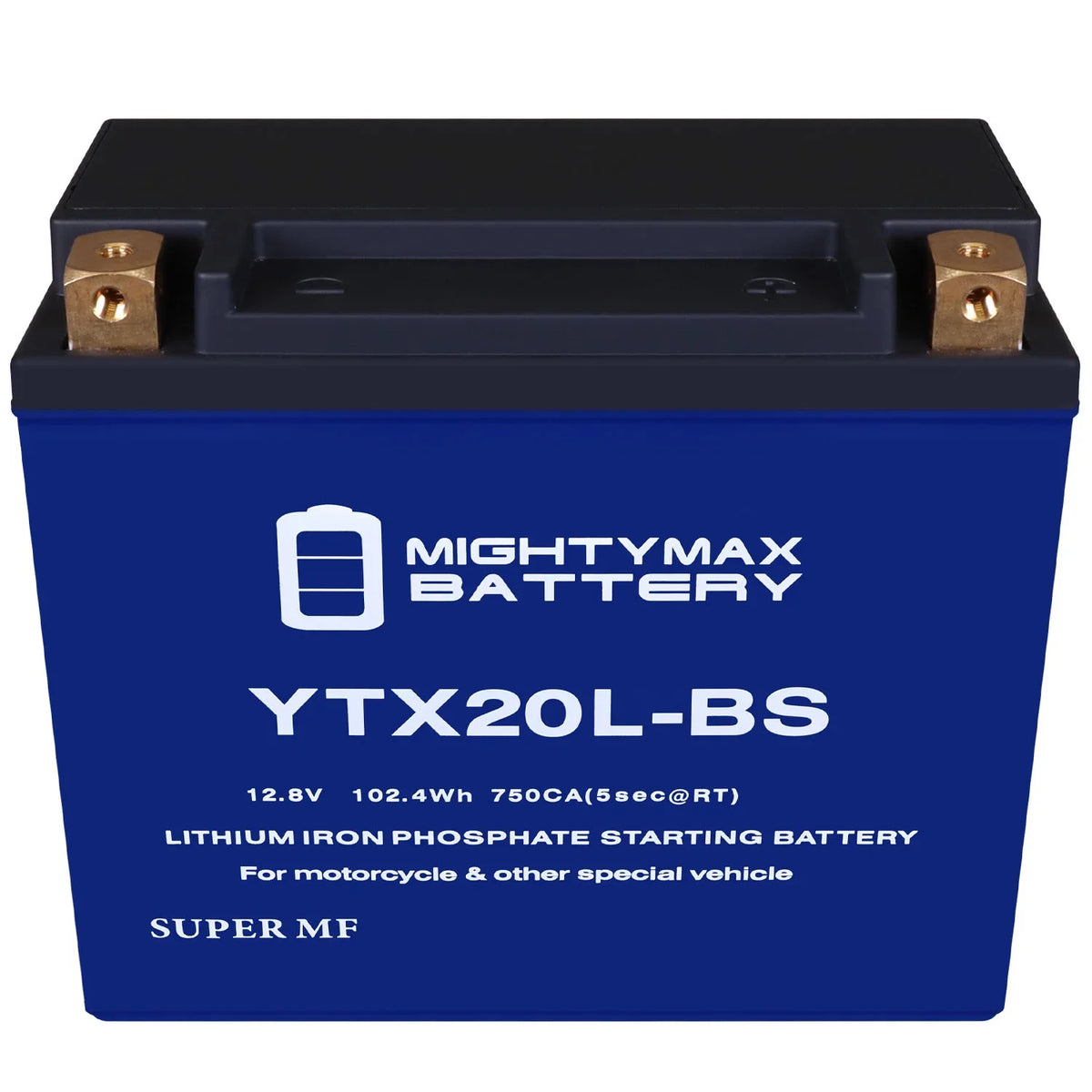 YTX20L-BSize Lithium Replacement Battery compatible with Kawasaki Jet Sizeki JSize750 SizeXi, SizeXi Pro 95-02