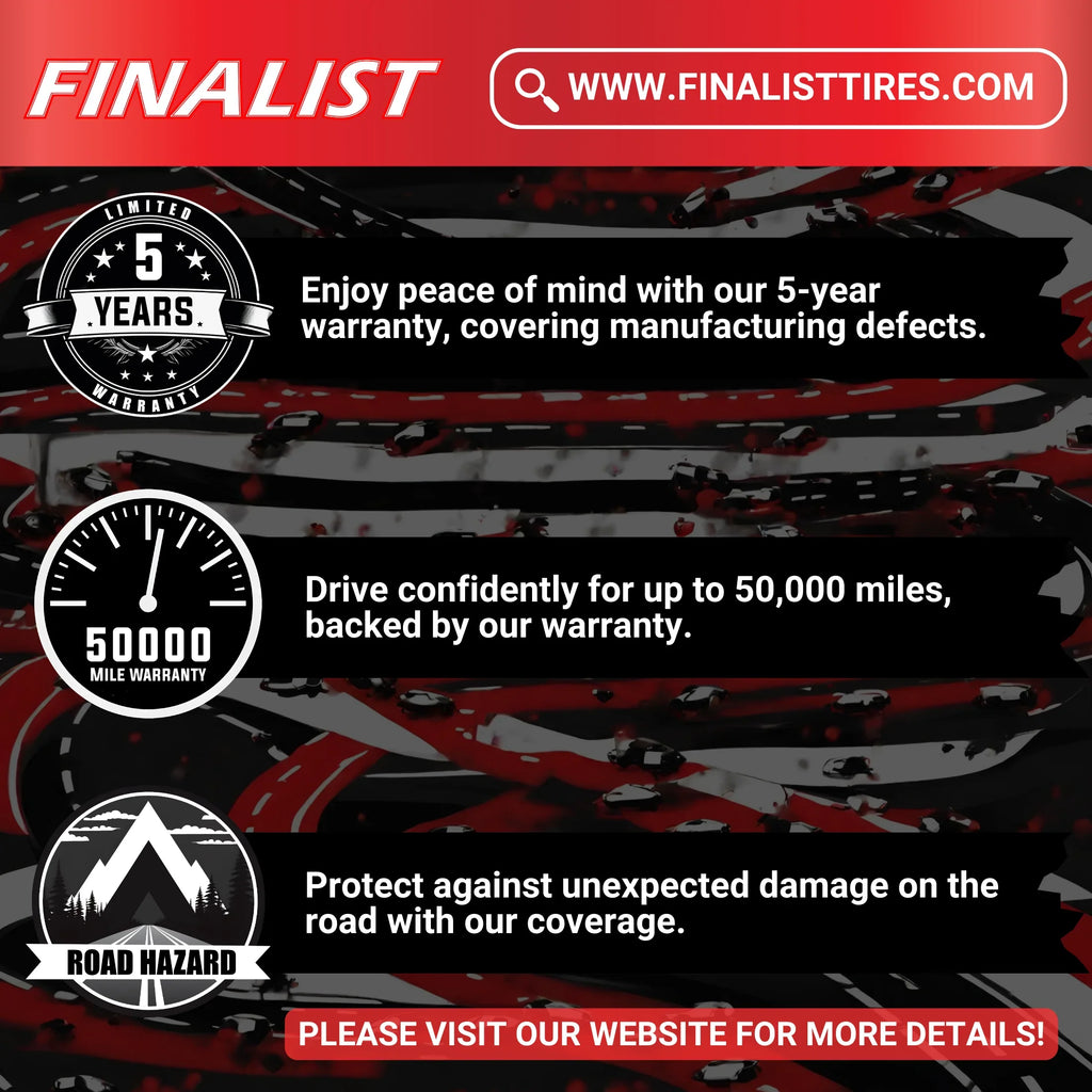 Finalist Terreno A/T LT235/85R16 10 Ply 120R Load Range E SizeUV Light Truck All Sizeeason All Terrain Tire 235/85/16 (Tire Only)