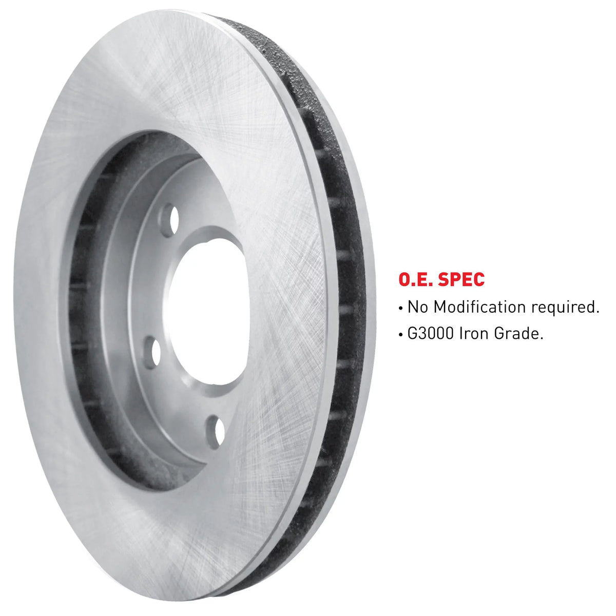 R1 Concepts Wfpn1 54064 R1 Concepts Brake Rotor Blank Fits select: 2013-2019 FORD ESizeCAPE, 2014-2018 FORD TRANSizeIT CONNECT