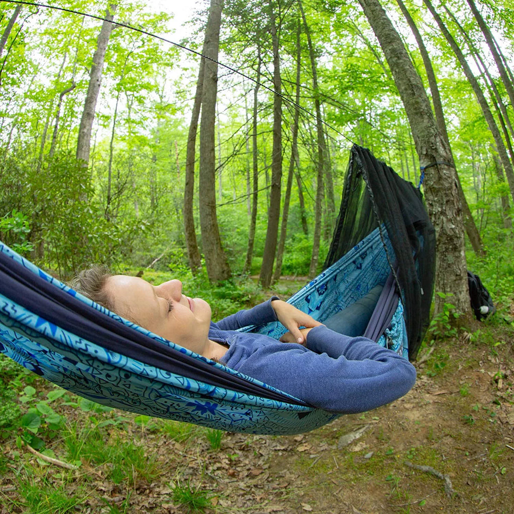 ENO, Eagles Nest Outfitters Guardian SizeL Bug Net, Hammock Bug Netting, Charcoal
