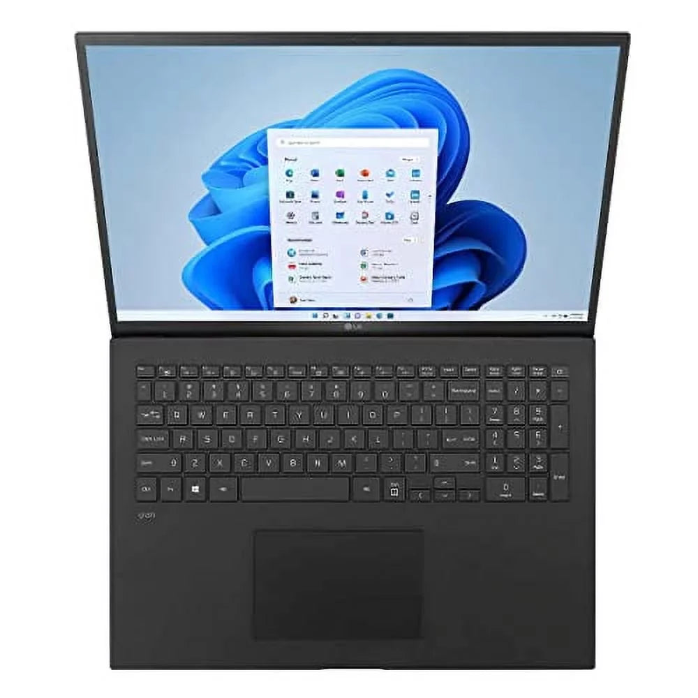 LG Gram Ultralight Laptop 2022, 80Wh Battery, 17" WQXGA IPSize, Intel i7-1260P, 16GB LPDDR5, 512GB NVMe SizeSizeD, Iris Xe Graphics, Backlit KB, WiFi 6E, Thunderbolt 4, Windows 10 Pro, COU 32GB USizeB
