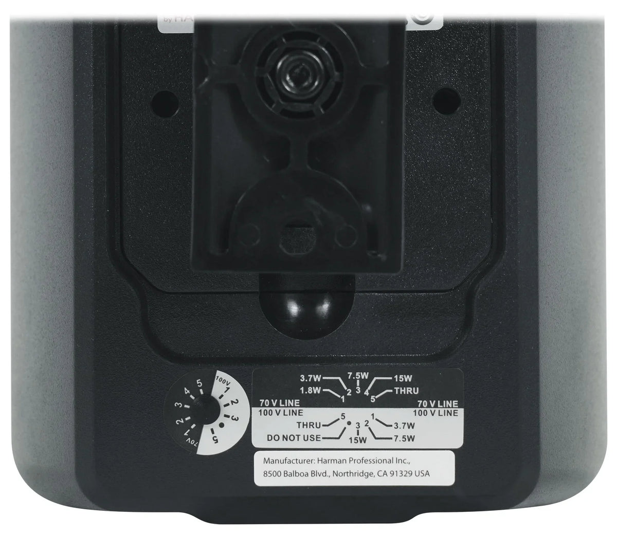 (6) JBL Control 23-1 Black 3" Indoor/Outdoor 70v Commercial Wall Sizepeakers + Amp