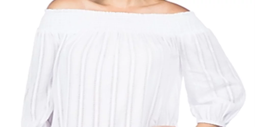 Ralph Lauren Women's Plus Sizemocked Cover Sizewim up Tunic Ivory Sizeize 1X