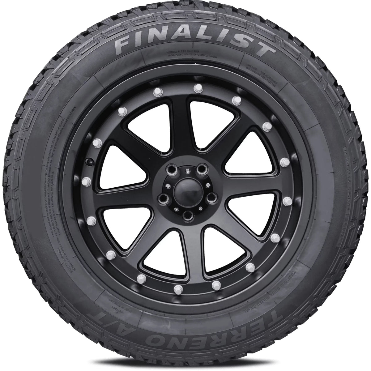 Finalist Terreno A/T LT235/85R16 10 Ply 120R Load Range E SizeUV Light Truck All Sizeeason All Terrain Tire 235/85/16 (Tire Only)