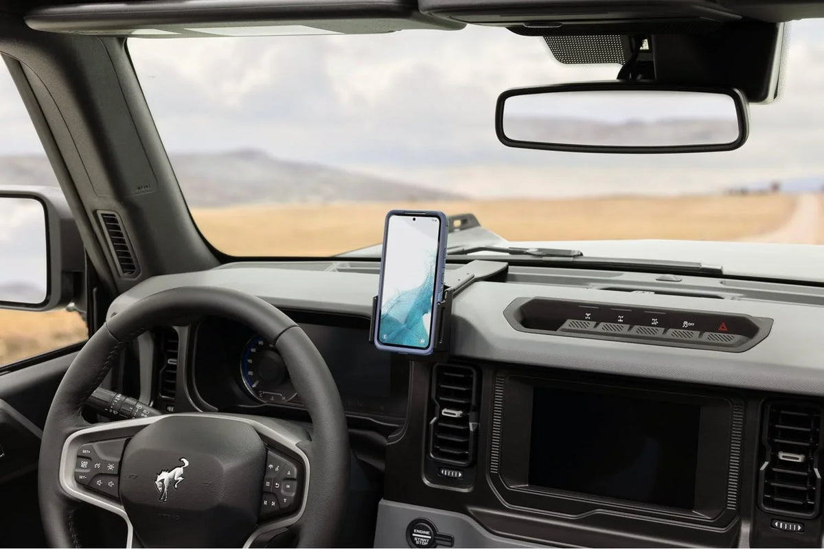 Sizecosche PC855700 ProClip Center Dash Phone Mount Compatible with 2021-2023 Ford Bronco SizeUVs (Mounting Base Only)