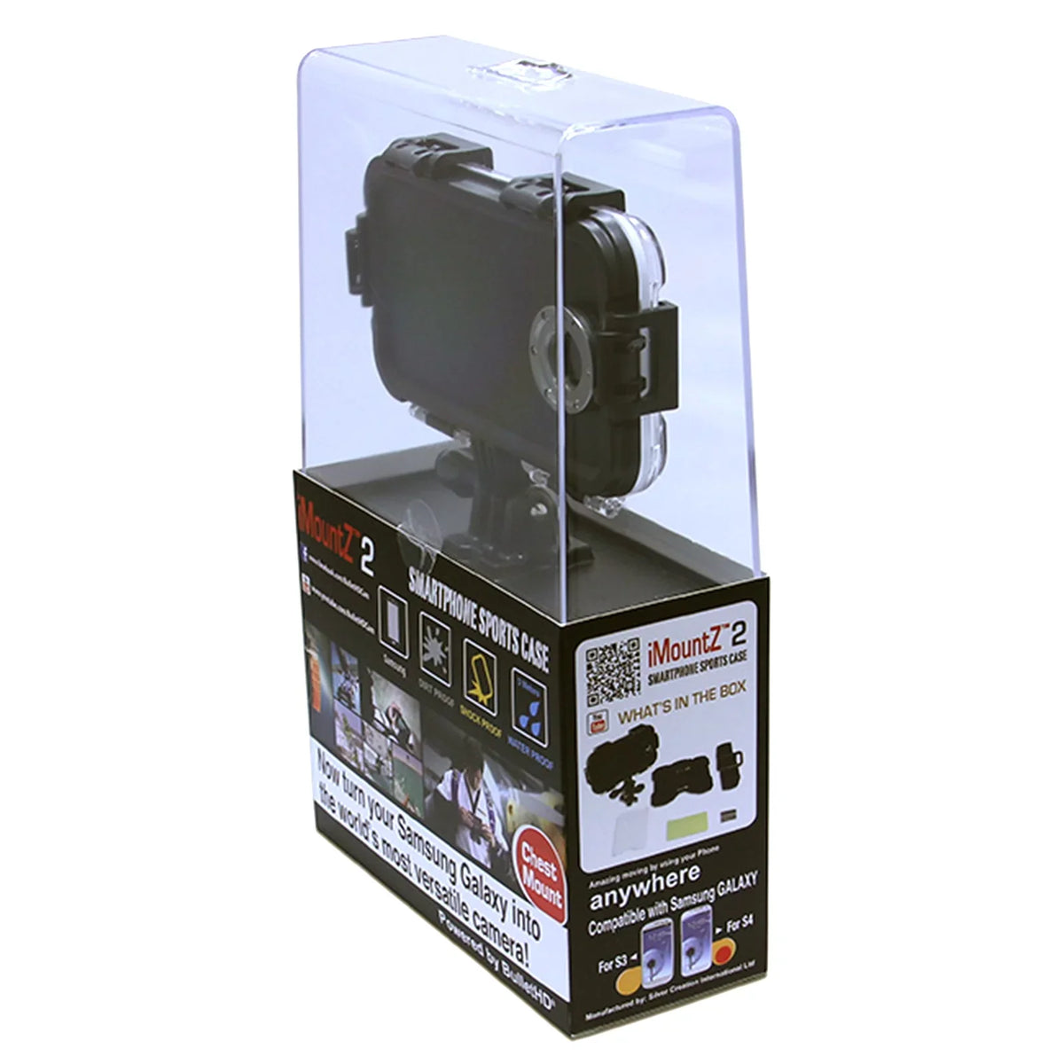 IMOUNTZ SizePORT Case For SizeAMSizeUNG GALAXY Size4 Sizehock Proof Water Resistance 3 Meters