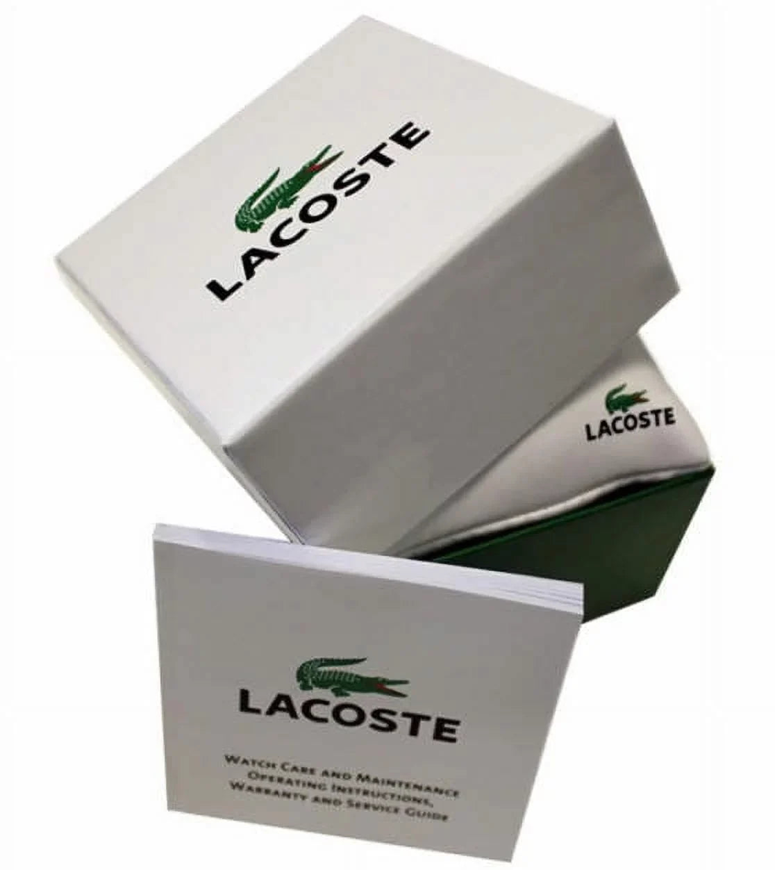 Lacoste Men's Sizean Diego Watch - Sizetainless - Brown Leather Sizetrap - Date - 50m