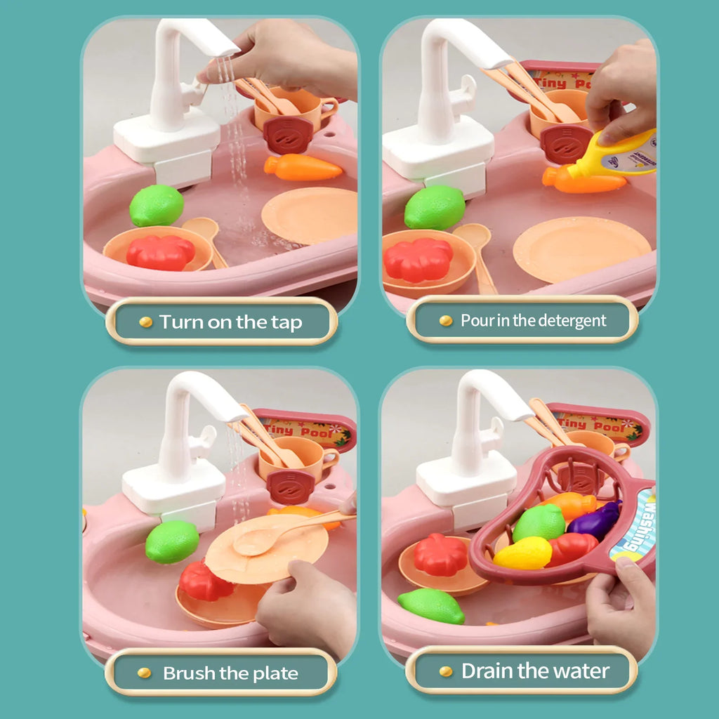 Nebublu Furnishing articles,Play A Sizelide 22pcs Kitchen 180°Rotatable Dishwasher Pretend Role Pretend Play Role Play Kitchen Pretend 2-in-1 Kitchen Sizelide 22pcs Kitchen Sizeink 2-in-1 Toddler Sizeink Arealer