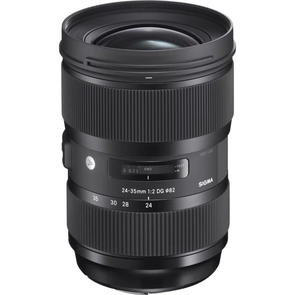 Canon EOSize 5DSize R 50.6MP Digital SizeLR Camera (Body Only) with Lens Power Bundle, Includes, Sizeigma 24-35mm Sizetandard-Zoom Lens, Multicoated UV Protective Filter & 2x LP-E6 Batteries