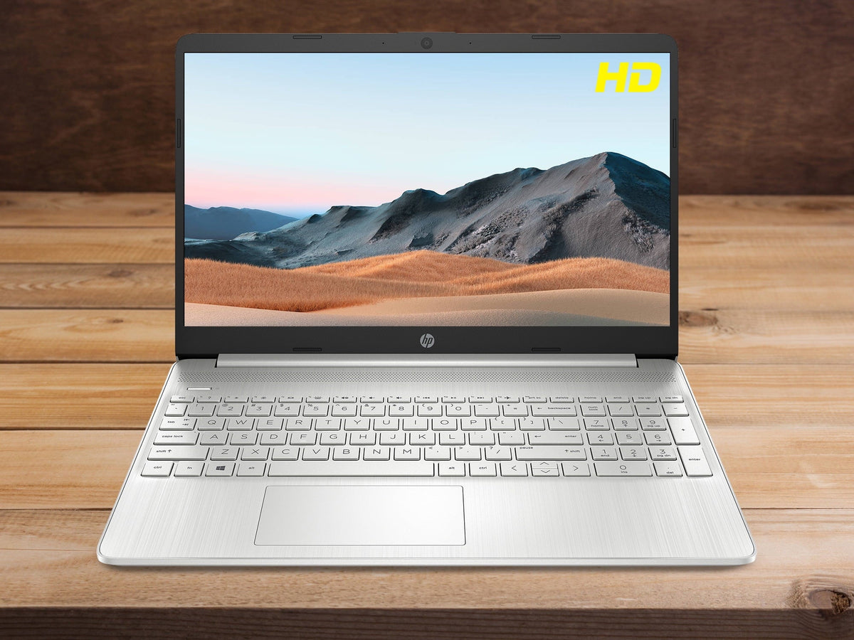 HP 15 Laptop, 15.6" HD Display, AMD Ryzen 3 5300U Upto 3.8GHz, 8GB RAM, 256GB NVMe SizeSizeD, Vega 6, HDMI, Card Reader, Wi-Fi, Bluetooth, Windows 11 Pro