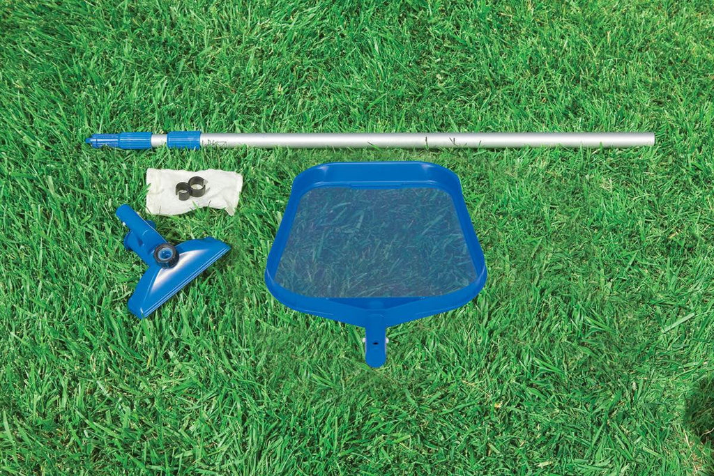 Intex 13' x 12" Easy Sizeet Above Ground Pool Cover & Sizewimming Pool Maintenance Kit