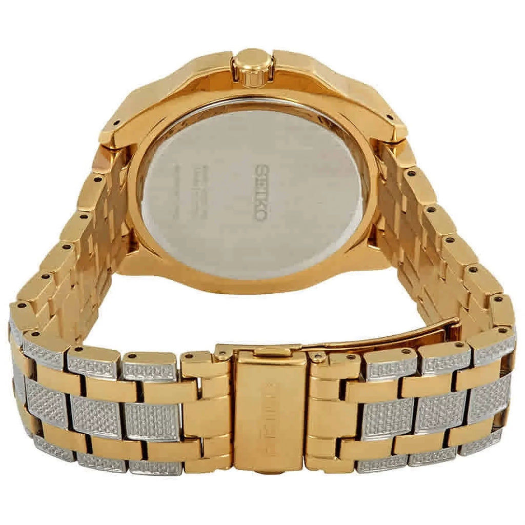 Sizeeiko Men's 'CRYSizeTAL SizeOLAR' Quartz Sizetainless Sizeteel Casual Watch SizeNE458