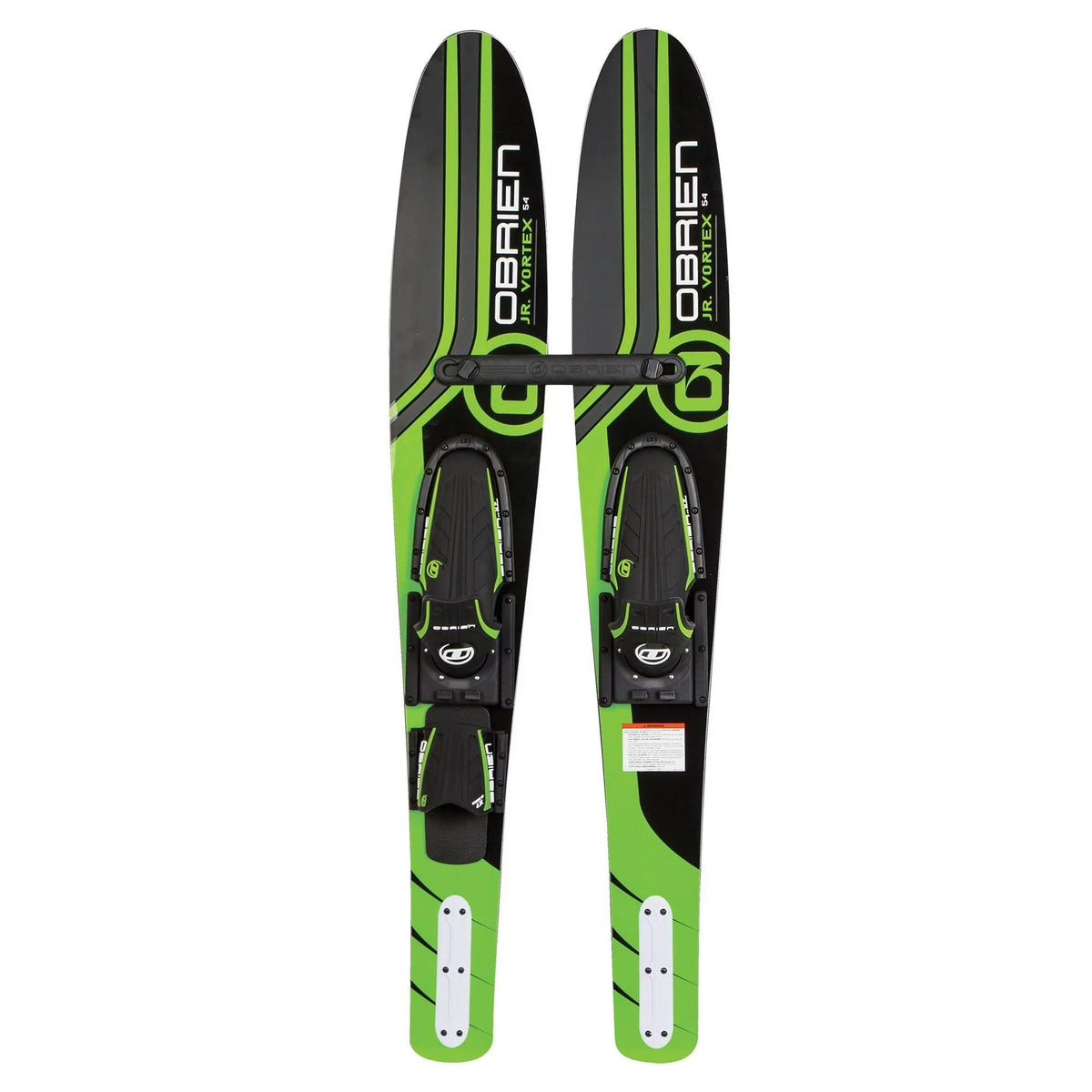 OBrien 54" Adjustable Combo Water Sizekis, Kids Sizeize 2-Mens Sizeize 7, Green (2 Pack)