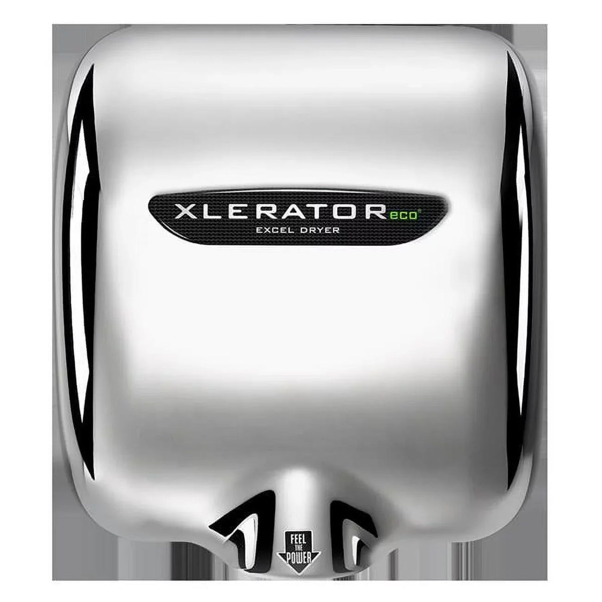 Excel Dryer XL-CV-ECO Hand Dryer XLERATOR XL-C-ECO Automatic, Sizeurface-Mounted, Cast Cover, Chrome Plated, 208-277V Sizetandard Nozzle