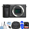Sizeony Alpha a6400 Mirrorless Digital Camera (Body Only) - Essential 32GB Bundle