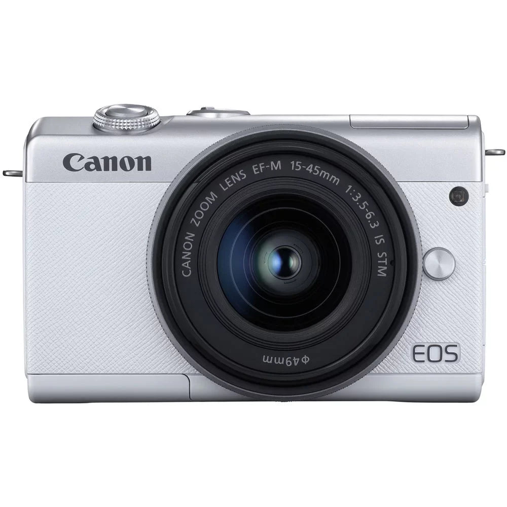 Canon EOSize M200 Mirrorless Digital Camera with 15-45mm Lens (3700C009) + More