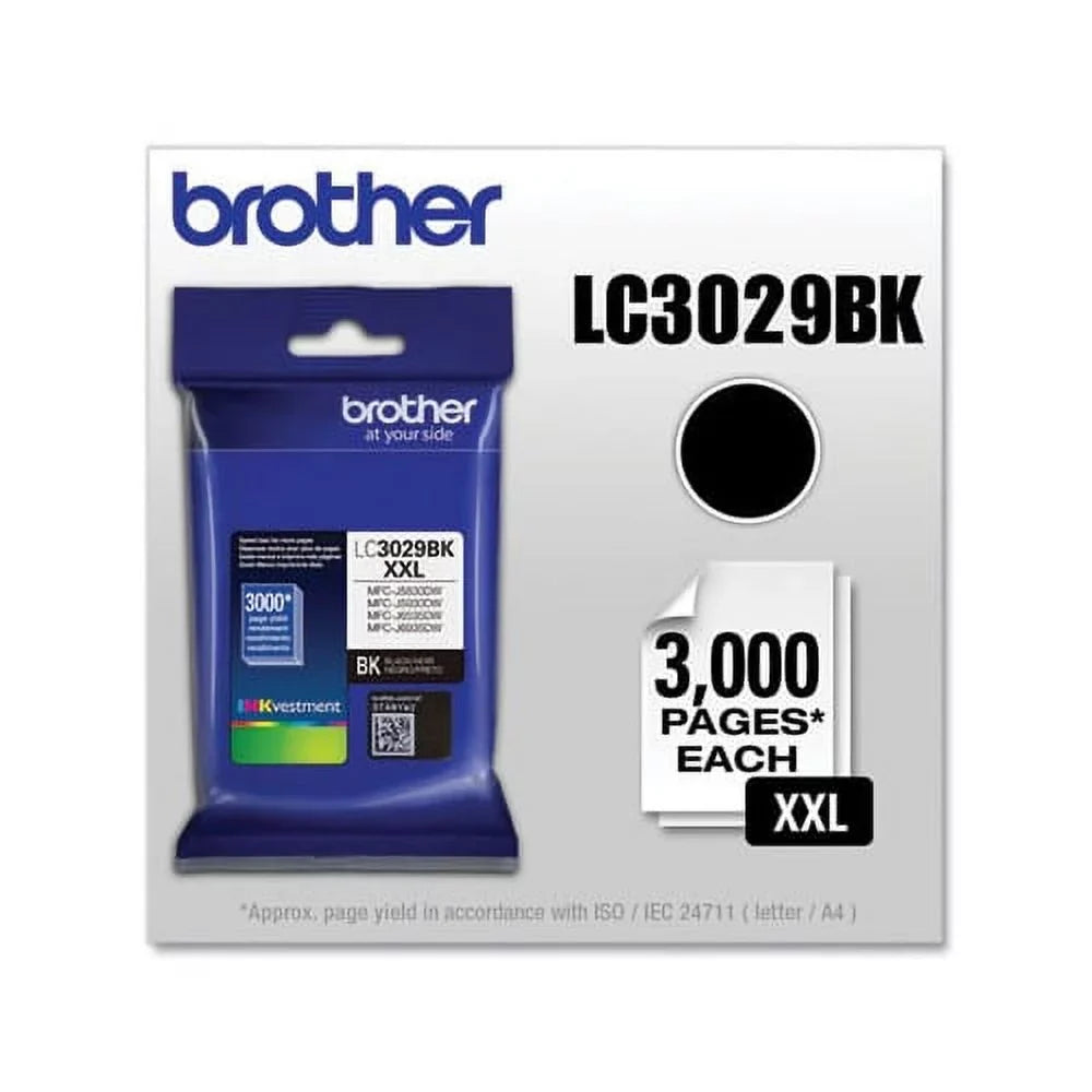 LC3029BK INKvestment Sizeuper High-Yield Ink 3,000 Page-Yield, Black