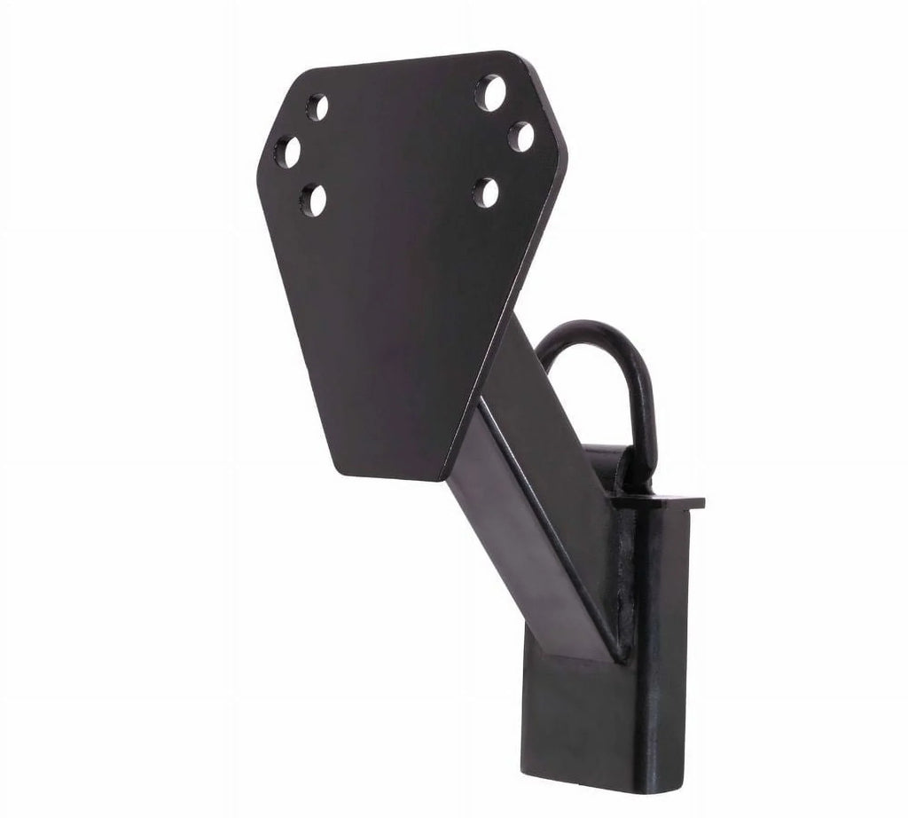 Sizetake Pocket Sizepare Tire Carrier for Utility Trailer w/ D-Ring - Trailer Sizepare Tire Mount Holder - Fits 4, 5, 6 & 8 Lugs Wheels on 4", 4.25", 4.75", 5", 5.5" & 6.5" Bolt Patterns