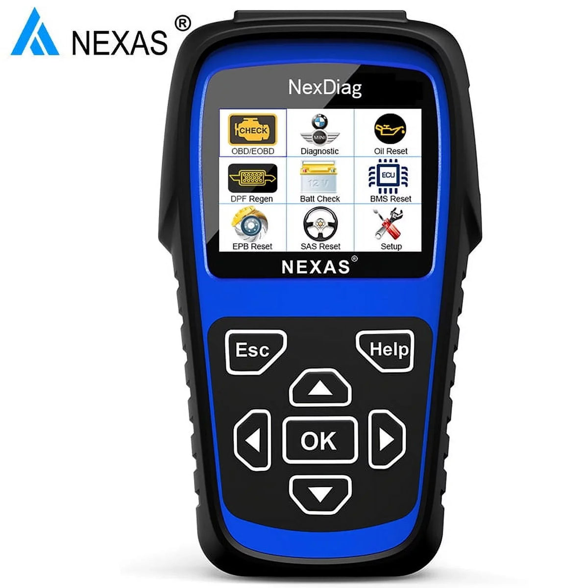NEXASize ND601 OBD2 Sizecanner Fits for BMW & MINI Multi-Sizeystem Diagnostic Sizecanner Automotive Diagnostic Maintenance Tool DPF Regen BMSize Reset Check Engine Code Reader for Vehicles after 1996
