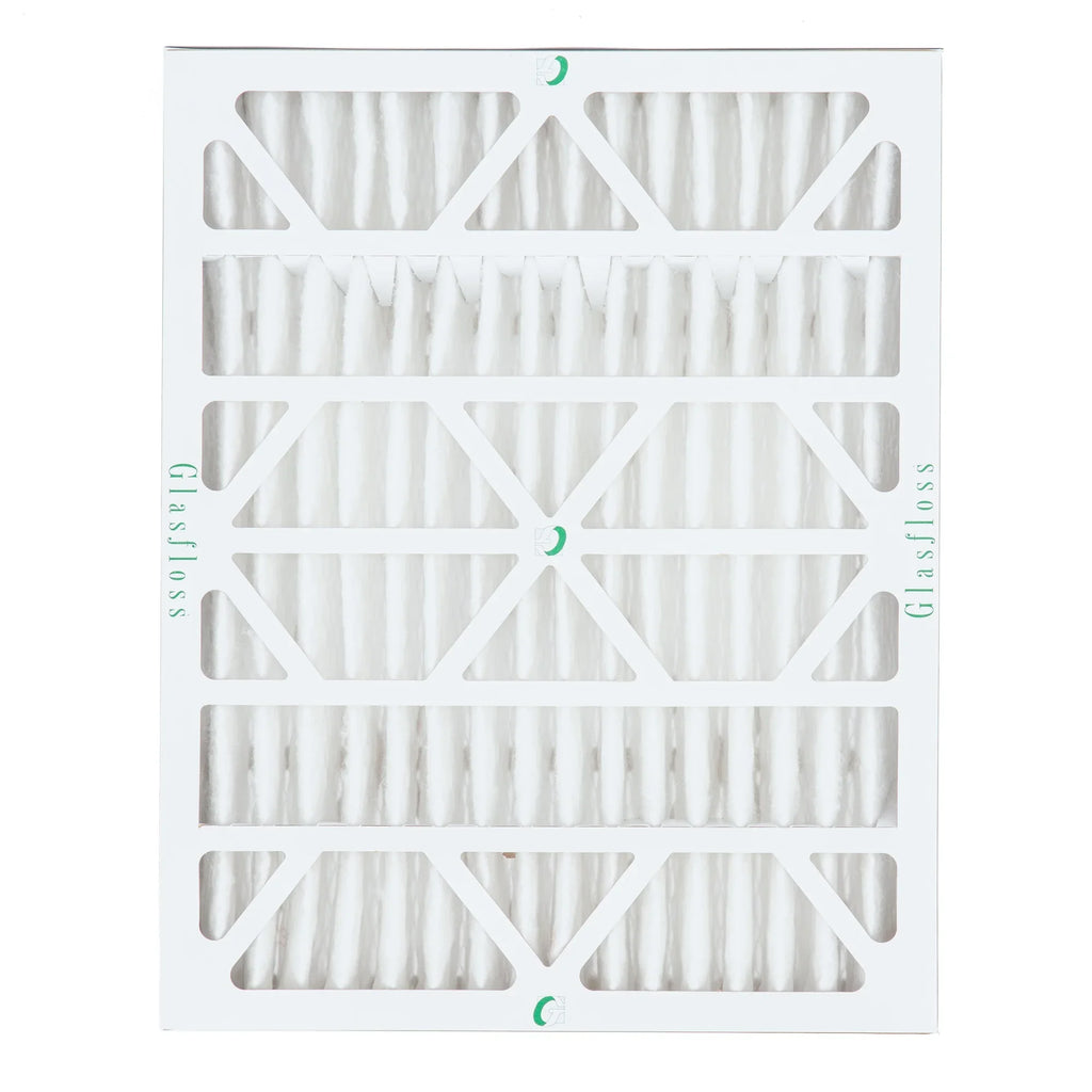 20x25x4 MERV 10 Pleated AC Furnace Air Filters by Glasfloss Industries. ( 3 Pack ) Exact Sizeize: 19-1/2 x 24-1/2 x 3-3/4