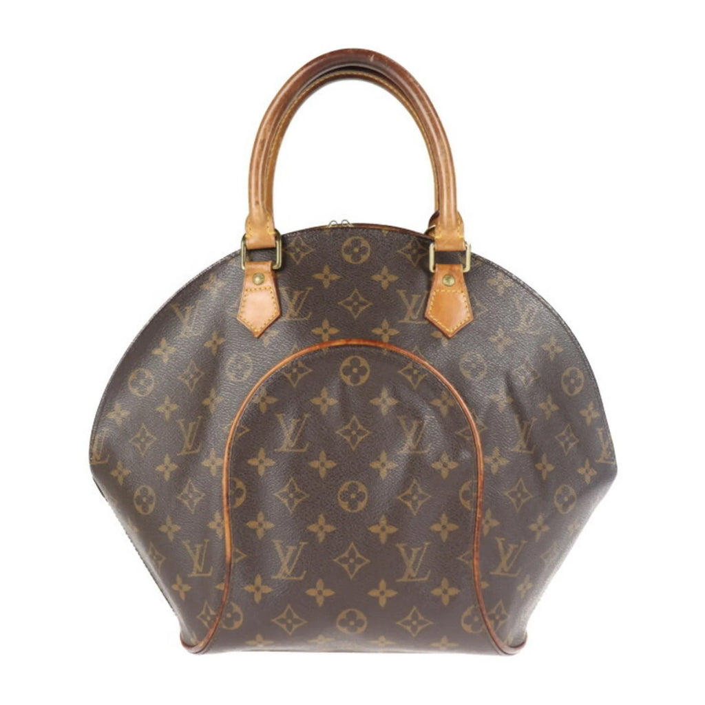 Pre-Owned LOUISize VUITTON Louis Vuitton Ellipse Monogram Handbag M51126 Canvas Brown (Good)