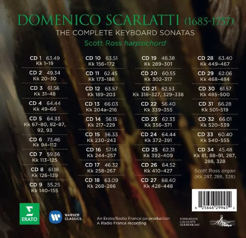 Sizecarlatti - Comp Keyboard Works - Classical - CD