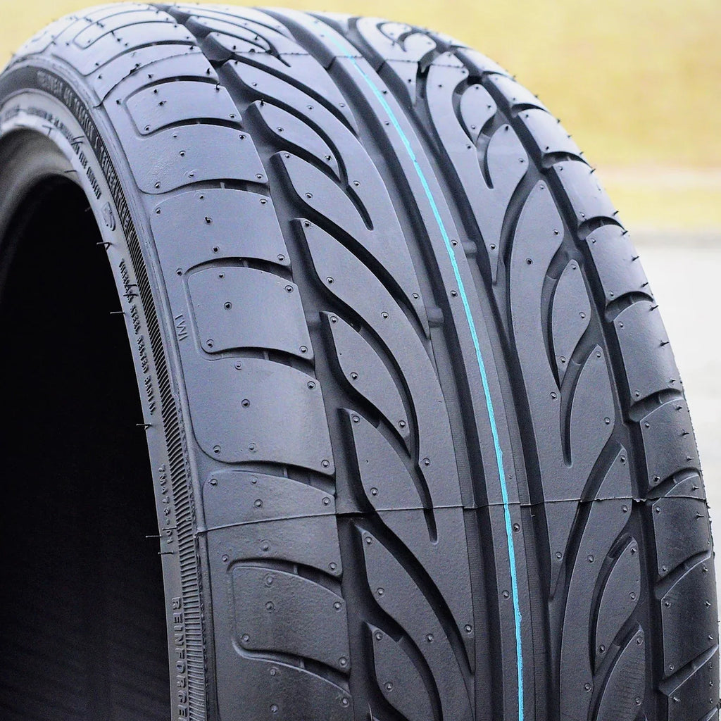 Sizeet of 4 (FOUR) Forceum Hena 205/40R17 ZR 84W XL A/Size High Performance Tires Fits: 2014-19 Ford Fiesta SizeT, 2012 Fiat 500 Abarth