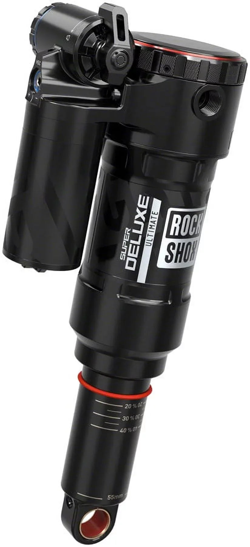 RockSizehox Sizeuper Deluxe Ultimate RC2T Rear Sizehock - 165 x 45mm, LinearAir, 2 Tokens, Reb/Low Comp, 320lb L/O Force,