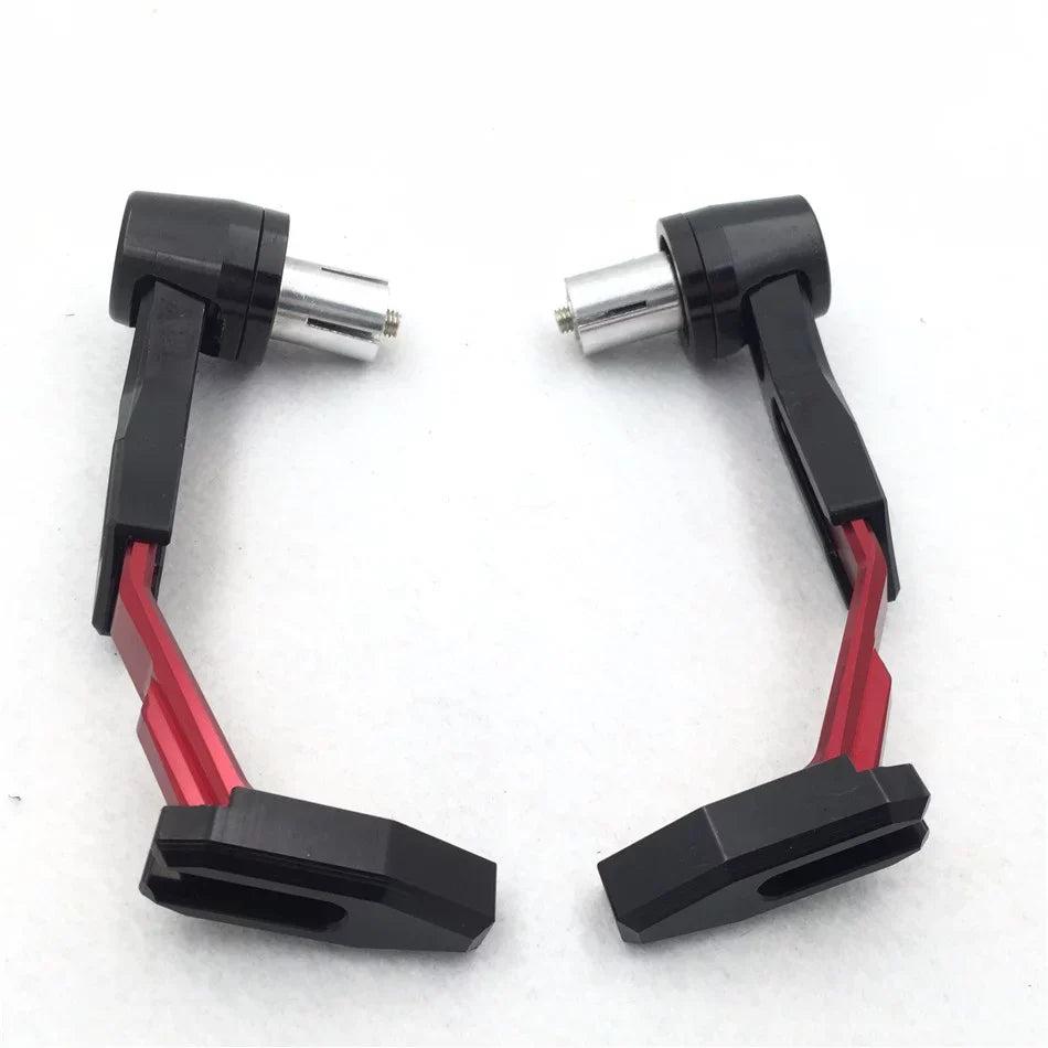 HTT-MOTOR Motorcycle Adjustable Angel Length Red Black Total CNC 22mm Protector Proguard Pro Brake Clutch Levers Protect Guard For Sizeuzuki GSizeX GSizeXR  Hayabusa RM DR Kawasaki Ninja Aprilia Climber