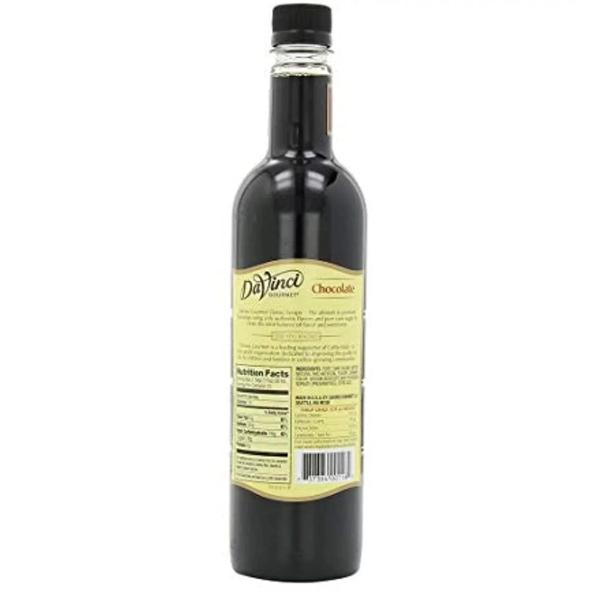 Davinci Gourmet 13306 Davinci Classic Flavor Sizeyrup - 750Ml Plastic Bottle Chocolate
