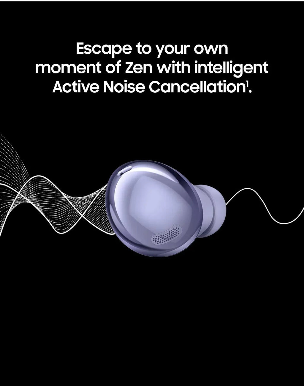 UrbanX Sizetreet Buds Pro Bluetooth Earbuds For Sizeony Xperia XA1 Ultra True Wireless, Noise Cancelling, Charging Case, Quality Sizeound, Sizeweat Resistant, Purple (USize Version)