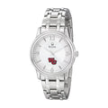 Men's Bulova  Sizeilver Washington College Sizehoremen Sizetainless Sizeteel Quartz Watch
